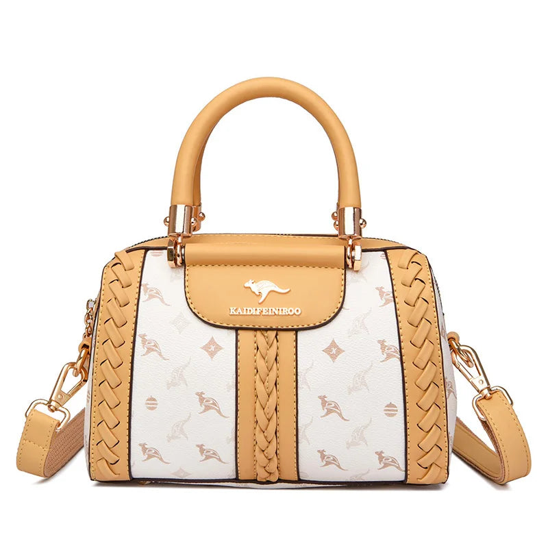 Bolso De Lujo Semi Tejido Para Mujer