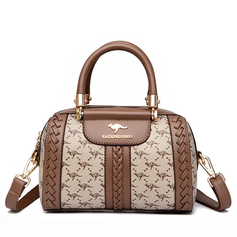 Bolso De Lujo Semi Tejido Para Mujer