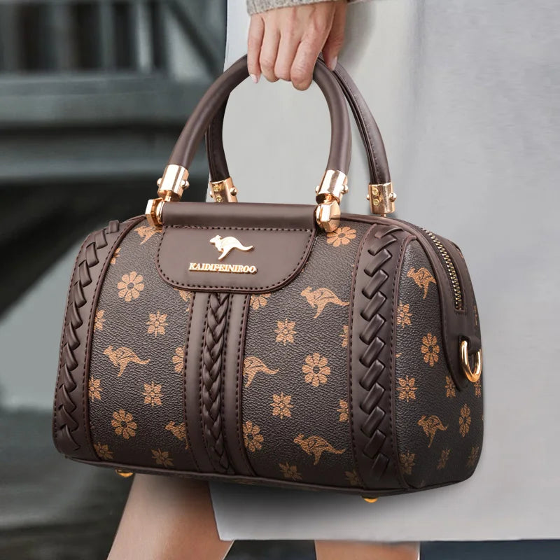 Bolso De Lujo Semi Tejido Para Mujer