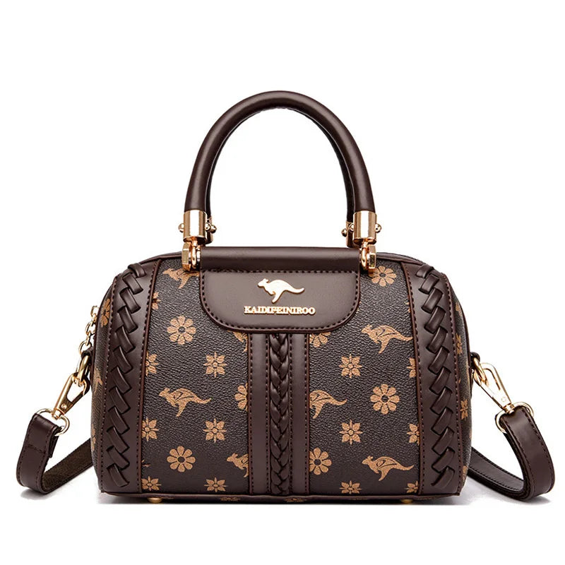Bolso De Lujo Semi Tejido Para Mujer