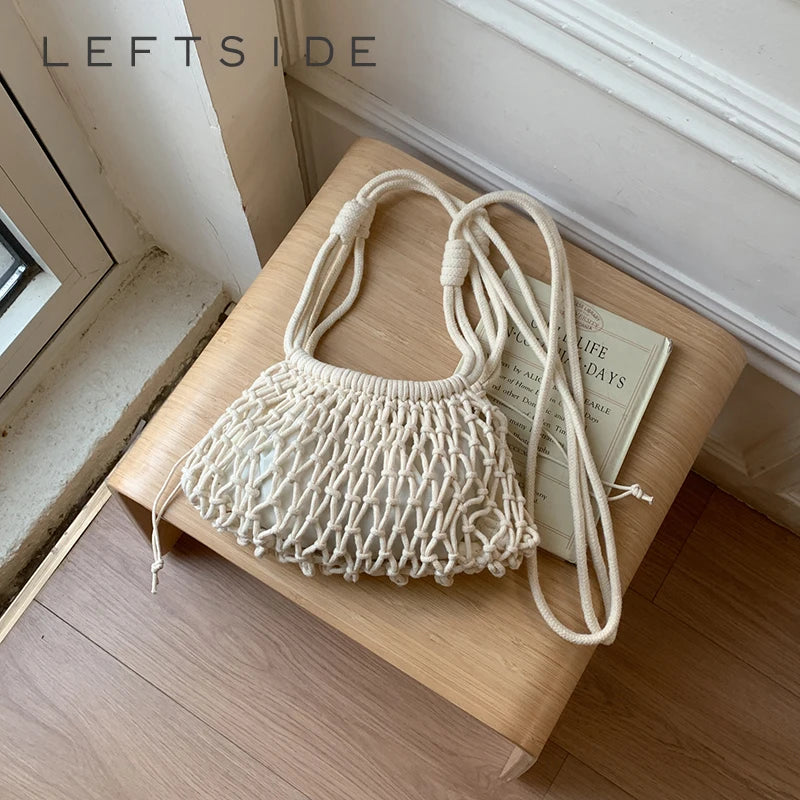 Bolso PLAYA - Drawstring Crossbody Verano Mujer | Mia Bonita BCN