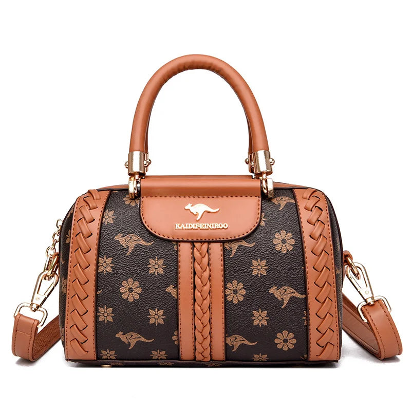 Bolso De Lujo Semi Tejido Para Mujer