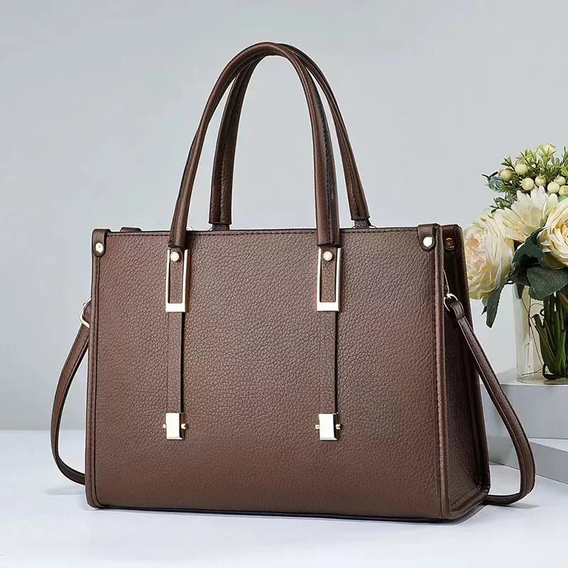 Bolso De Hombro De Cuero PU Para Mujer