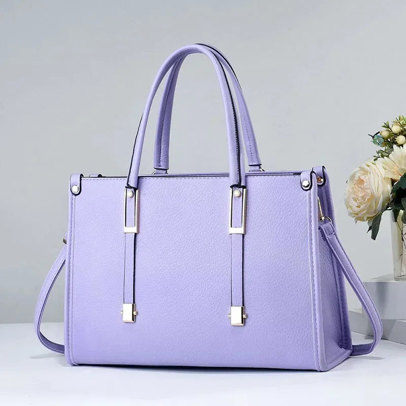 Bolso De Hombro De Cuero PU Para Mujer
