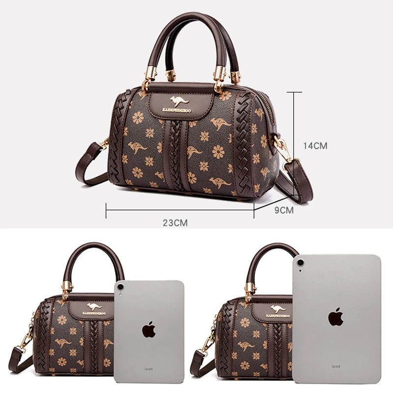 Bolso De Lujo Semi Tejido Para Mujer