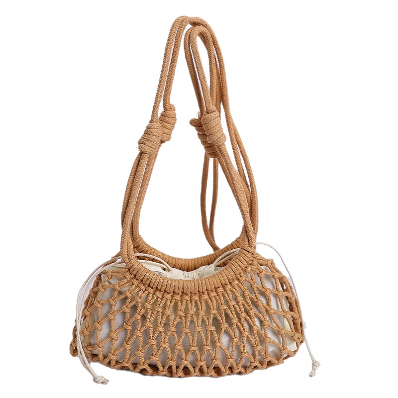 Bolso PLAYA - Drawstring Crossbody Verano Mujer | Mia Bonita BCN