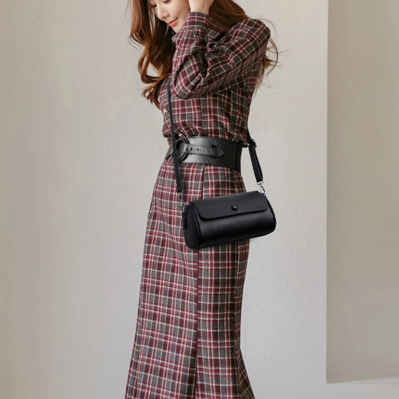 Bolso CILINDRO - Crossbody Vintage Mujer | Mia Bonita BCN