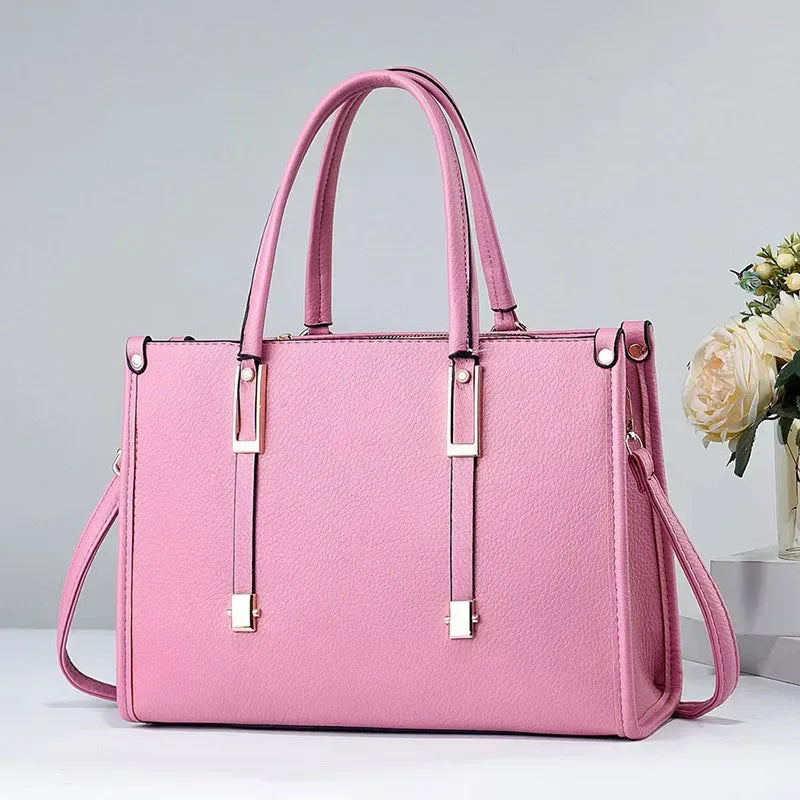 Bolso De Hombro De Cuero PU Para Mujer