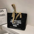Bolsa Tote De Lona Para Mujer