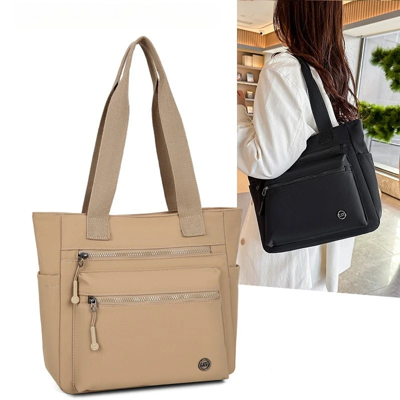 Bolsa Tote De Lona Impermeable Para Mujer