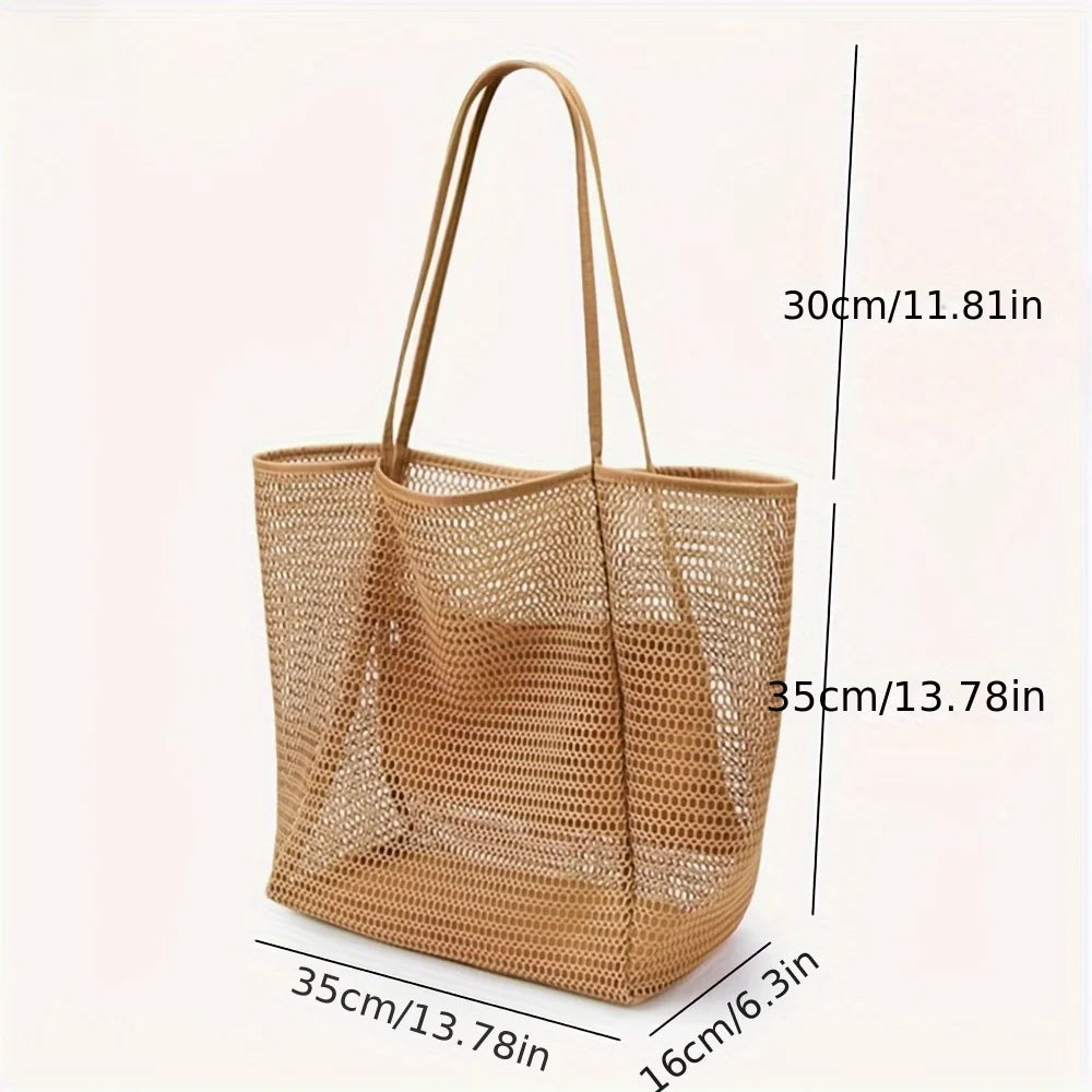 Bolsa Tote De Playa Grande Para Mujer