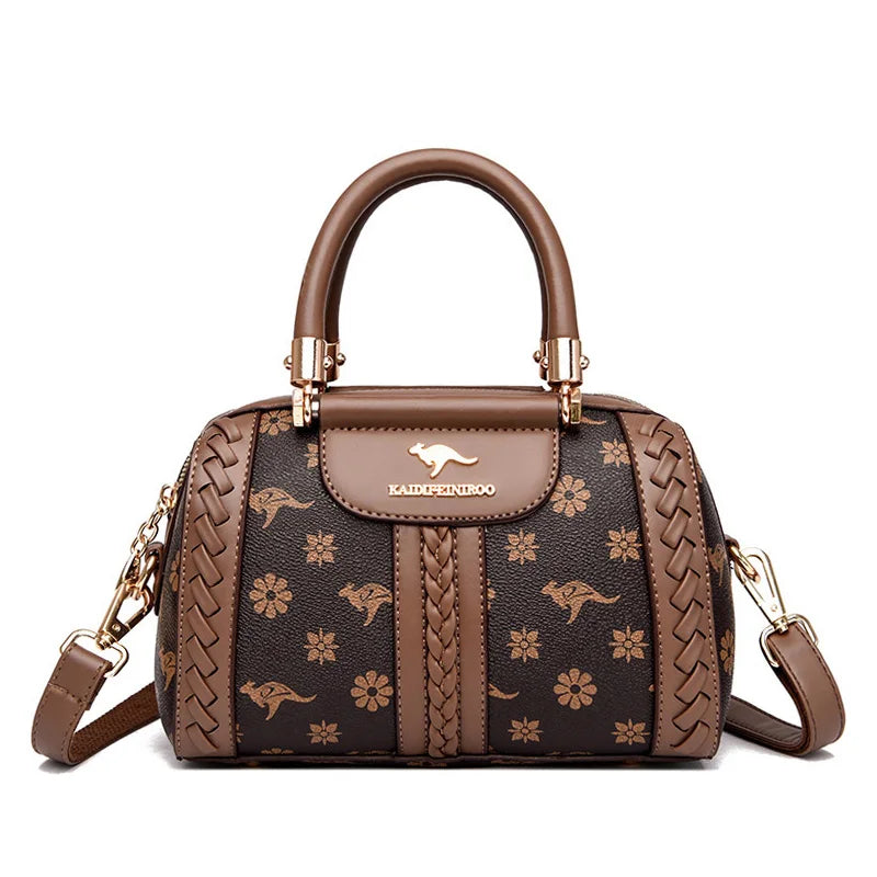 Bolso De Lujo Semi Tejido Para Mujer