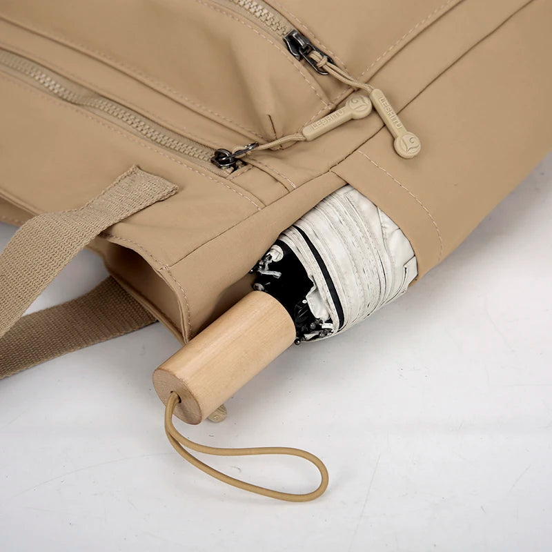 Bolsa Tote De Lona Impermeable Para Mujer