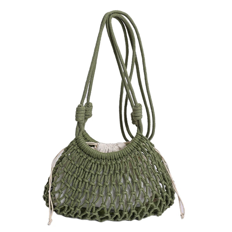 Bolso PLAYA - Drawstring Crossbody Verano Mujer | Mia Bonita BCN