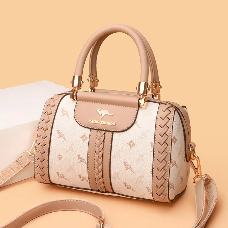 Bolso De Lujo Semi Tejido Para Mujer