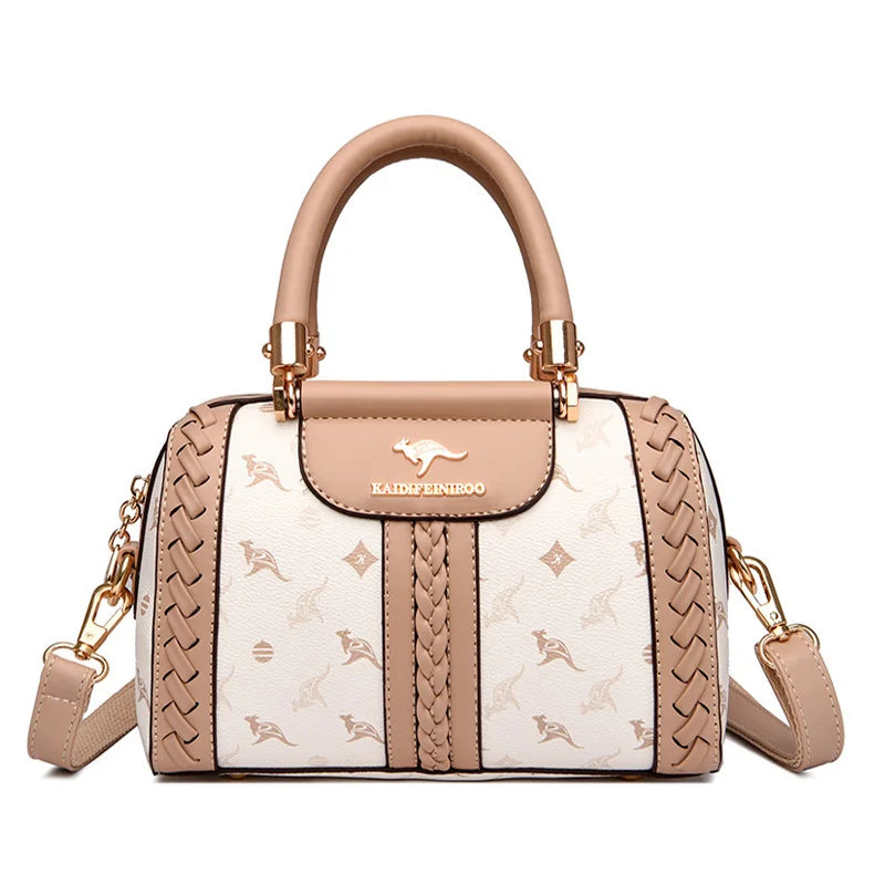 Bolso De Lujo Semi Tejido Para Mujer